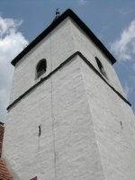Věž pohořského kostela